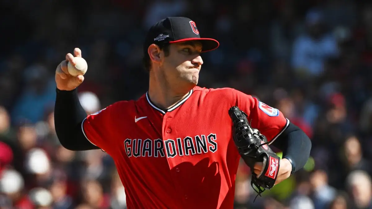 Gavin Williams shoves again as Guardians take ALCS lead over Rays