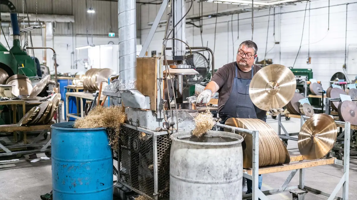 Made in Canada: Meet the company Rush drummer Neil Peart trusted to make his cymbals