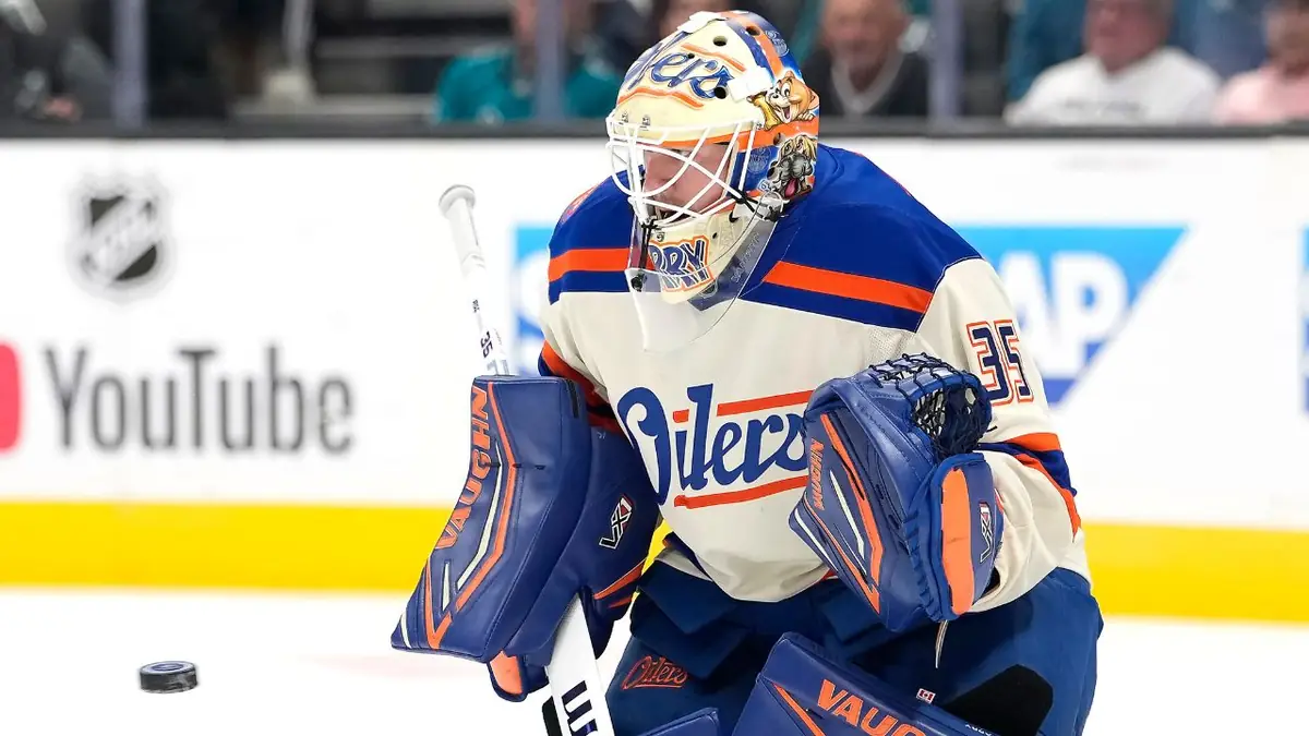 Oilers starting Jarry vs. Maple Leafs, Levi not available