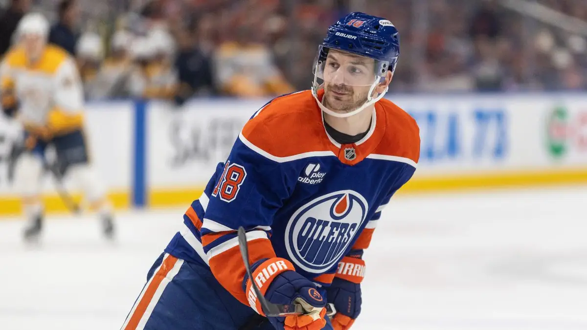 Oilers’ Zach Hyman out approximately two weeks