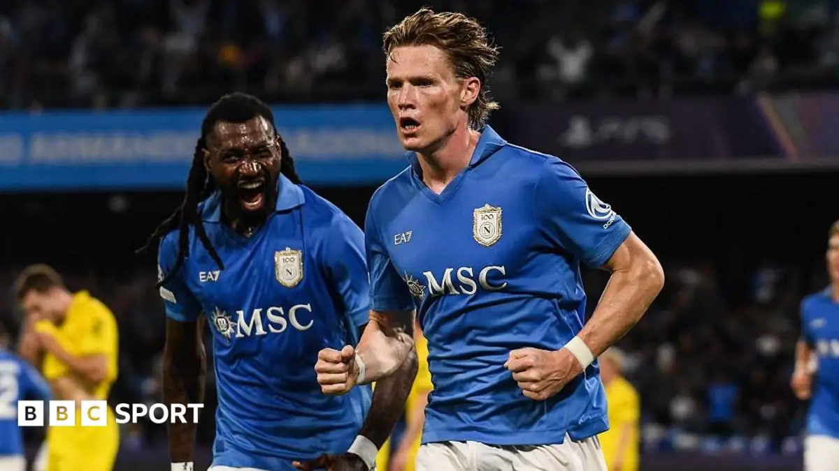 Napoli vs Bodø / Glimt: UEFA Champions League stats & head-to-head