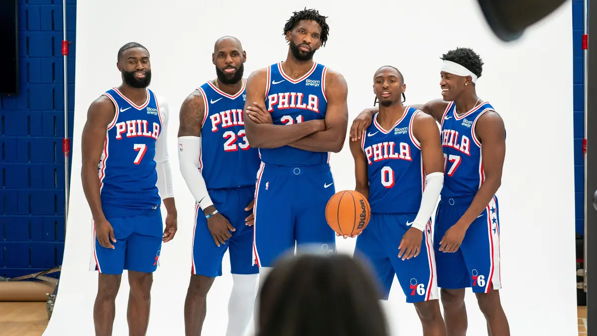 With a chopper-riding LeBron James, retooled Sixers hope to reach new heights